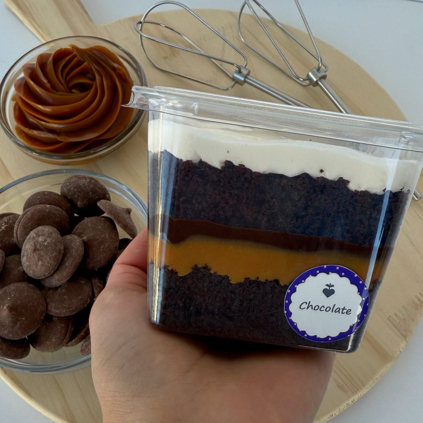 Chocolate Cake Jar
