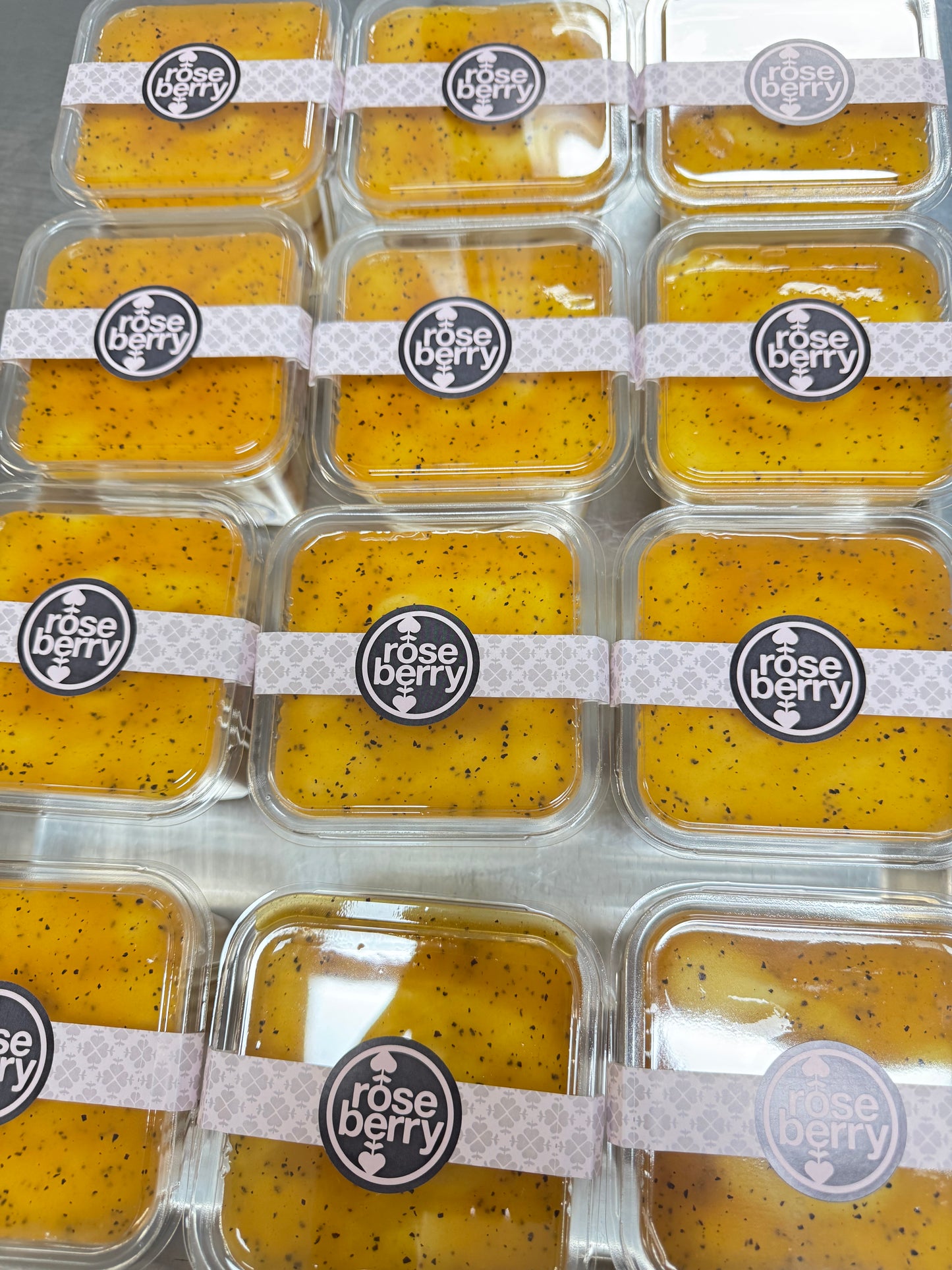 Passion Fruit Tres Leches Cake Jar