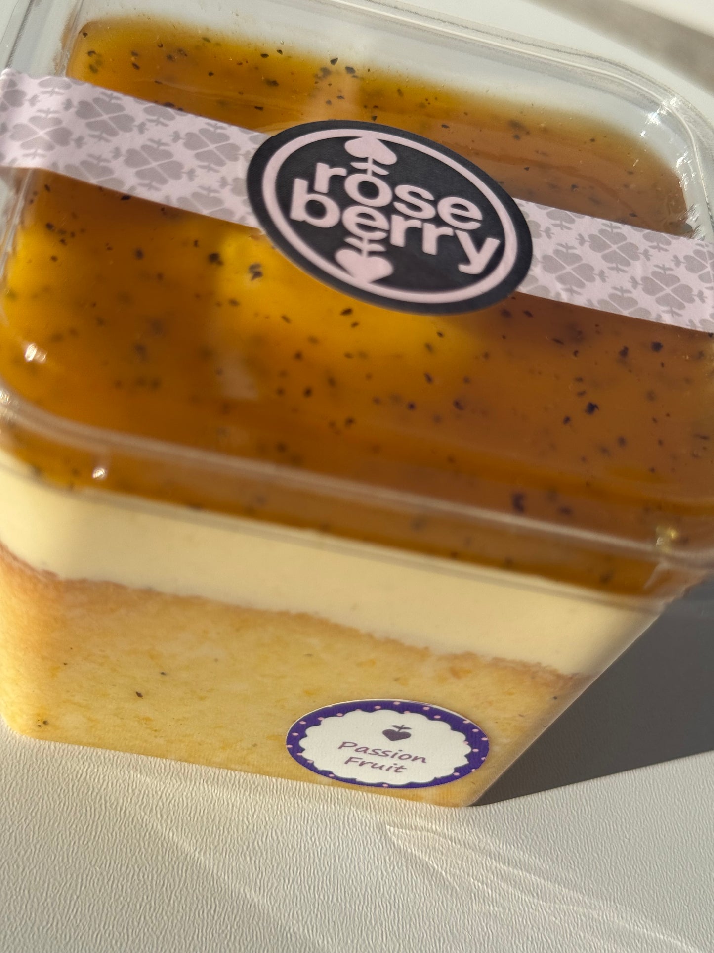 Passion Fruit Tres Leches Cake Jar